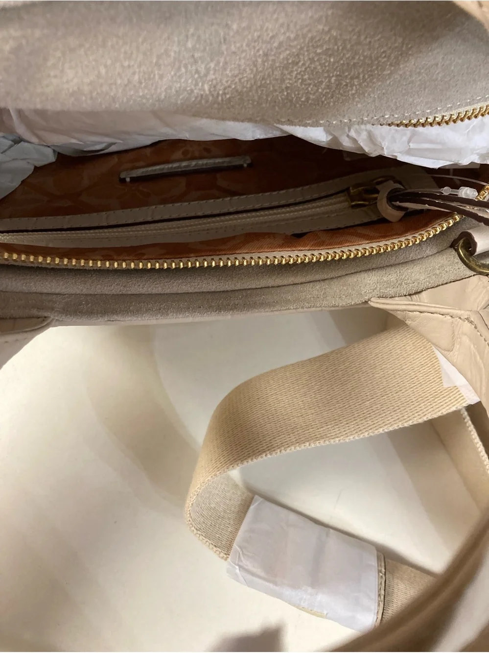 Lucky Brand Cream Purse
